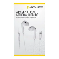 Acoustix Apple 8 PIN Stereo Earbuds
