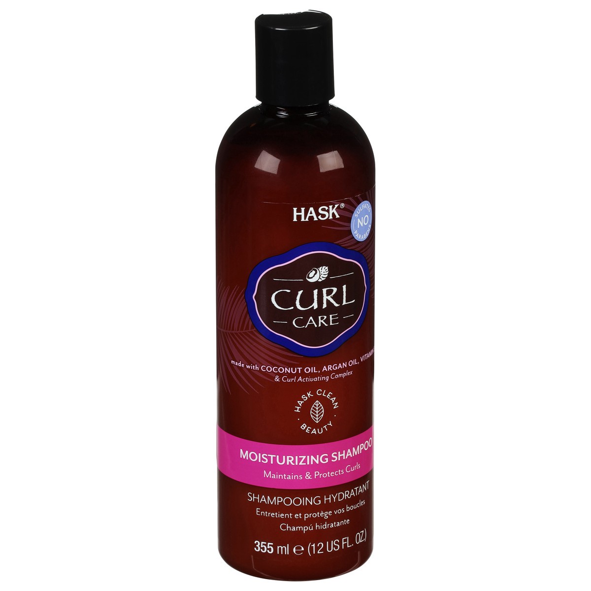 slide 6 of 10, Hask Curl Care Moisturizing Shampoo, 12 fl oz