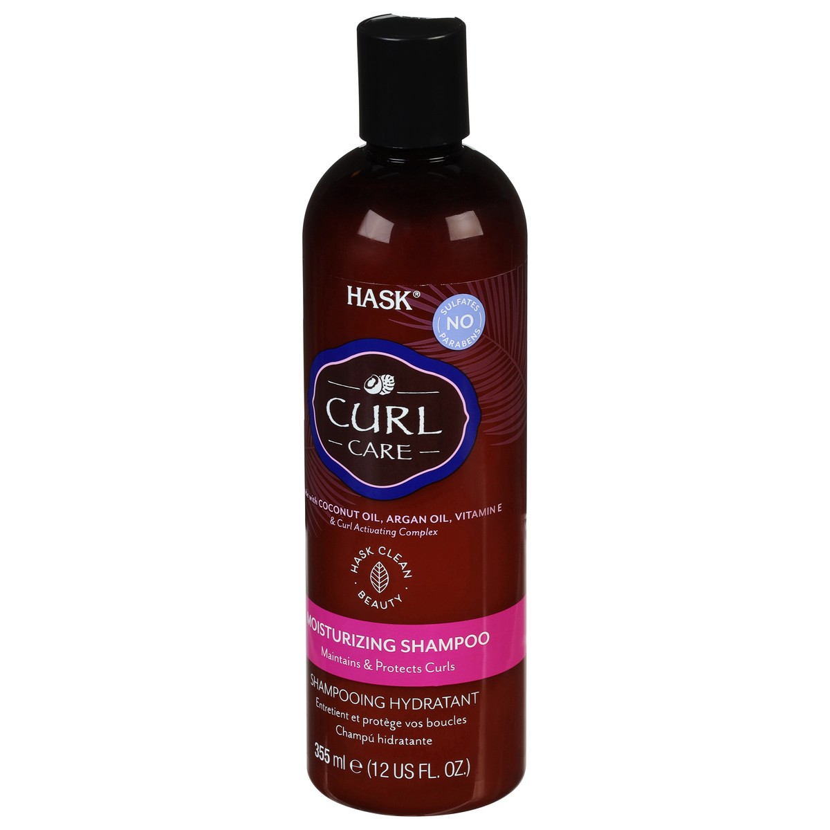 slide 4 of 10, Hask Curl Care Moisturizing Shampoo, 12 fl oz