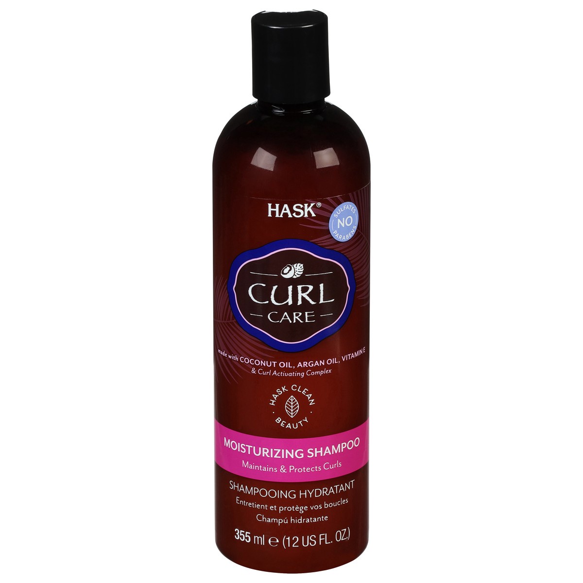 slide 8 of 10, Hask Curl Care Moisturizing Shampoo, 12 fl oz