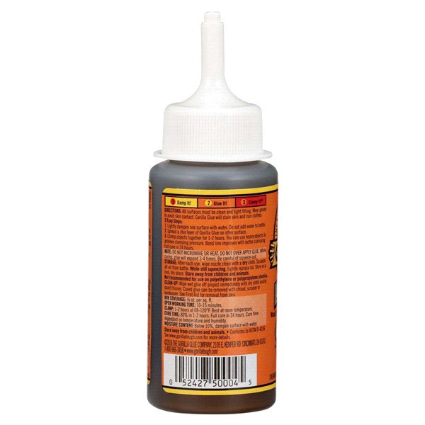 slide 14 of 17, Gorilla Glue Original Adhesive, 4 oz