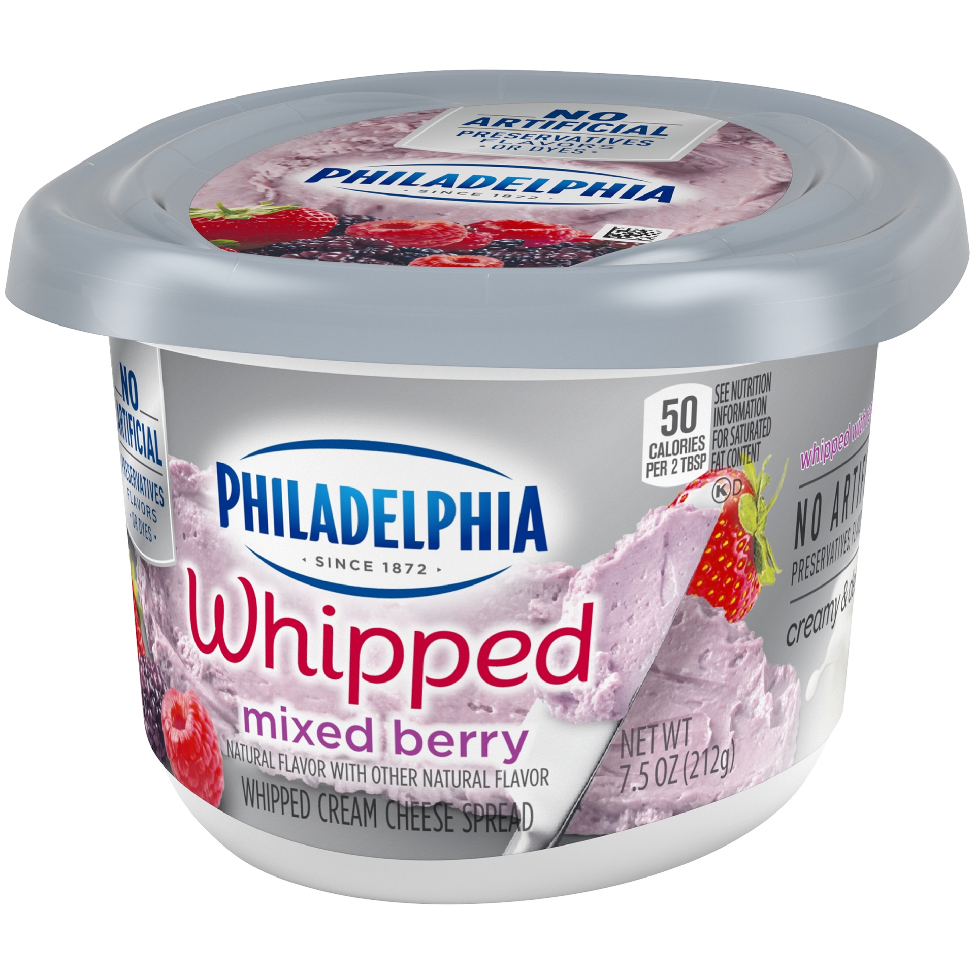 Philadelphia Mixed Berry Whipped Cream Cheese Spread 7.5 oz Shipt