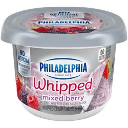 Philadelphia Cream Cheese Spread, Mixed Berry, Whipped