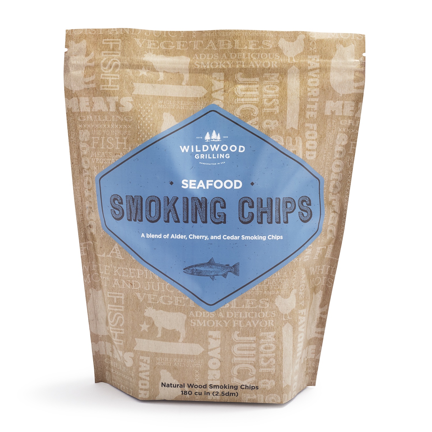 slide 1 of 1, Wildwood Grilling Seafood Smoking Chip Blend, 1 ct