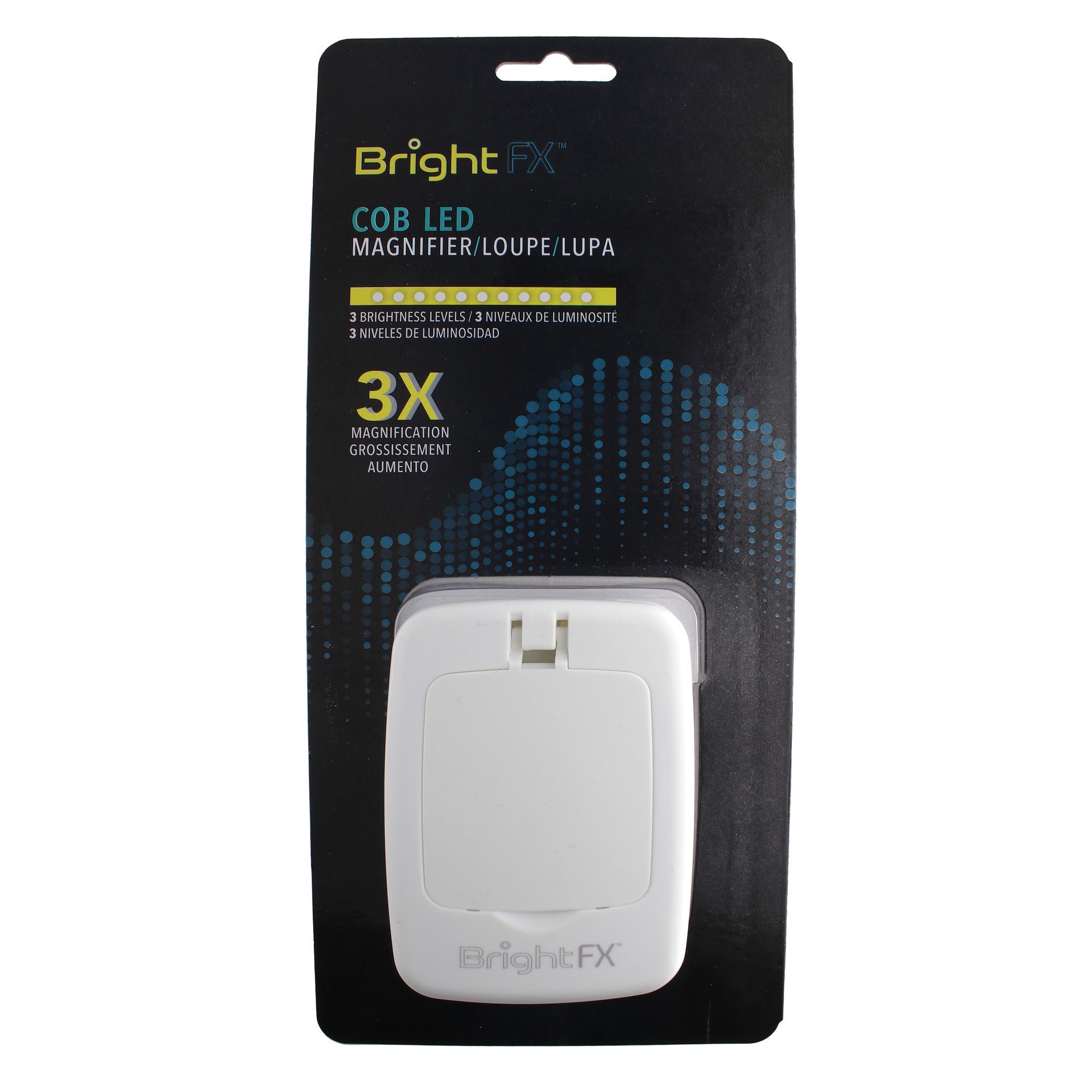 slide 2 of 3, The Beadsmith Bright Fx Travel Cob Led Magnifier Lamp, 2.64 in x 3.75 in