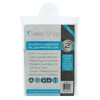 slide 1 of 1, Sleep Shop Allergen Barrier Pillow Protector, 1 ct