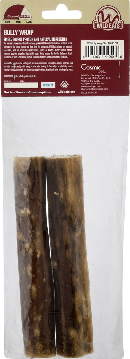 slide 3 of 9, Wild Eats Water Buffalo Bully Wrap 2Pk, 2 ct