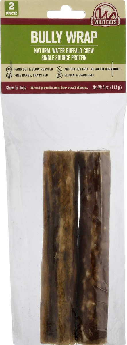 slide 2 of 9, Wild Eats Water Buffalo Bully Wrap 2Pk, 2 ct