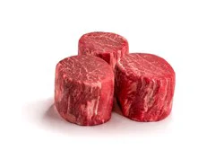 Sterling Silver Beef Choice Tenderloin Steak (1 steak)
