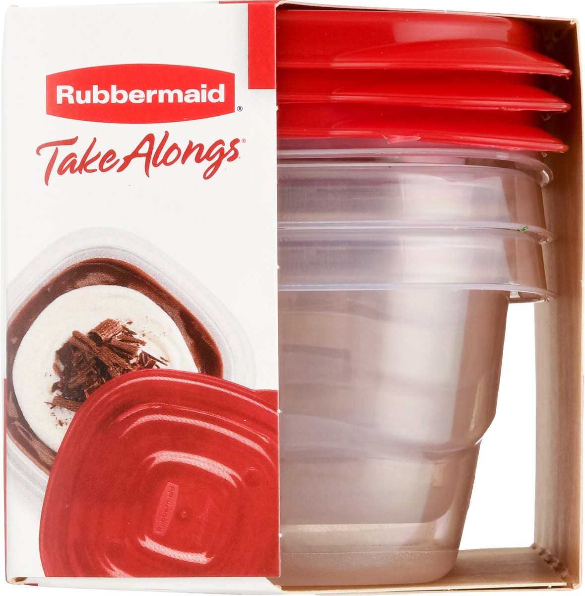 slide 9 of 12, Rubbermaid Take Alongs Minis Containers & Lids 6 ea, 6 ct