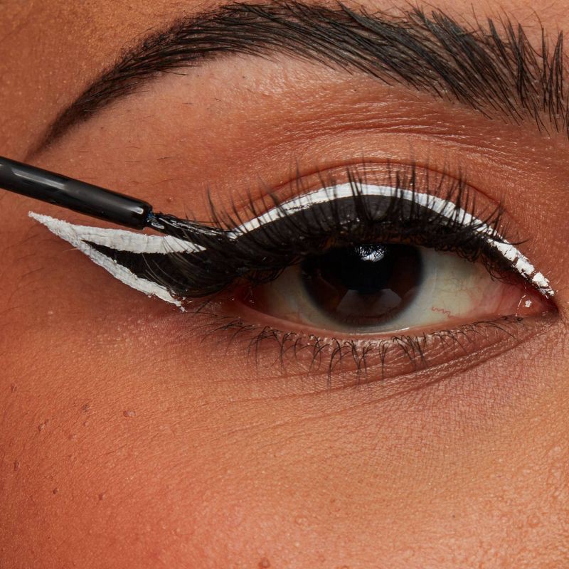 slide 2 of 10, NYX Professional Makeup Vivid Matte Liquid Eyeliner - Black - 0.06 fl oz, 0.06 fl oz