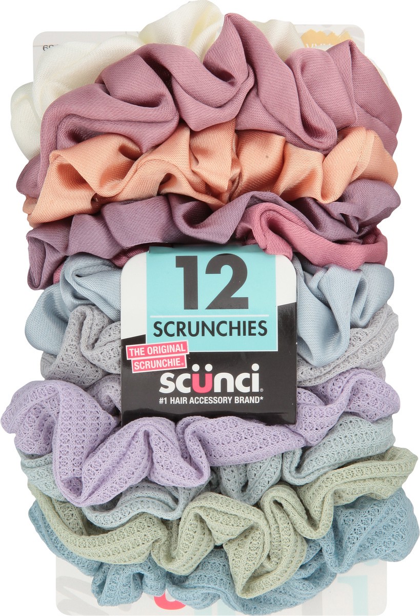 slide 8 of 11, scünci Savvy Value Scrunchies 12 ea, 12 ct