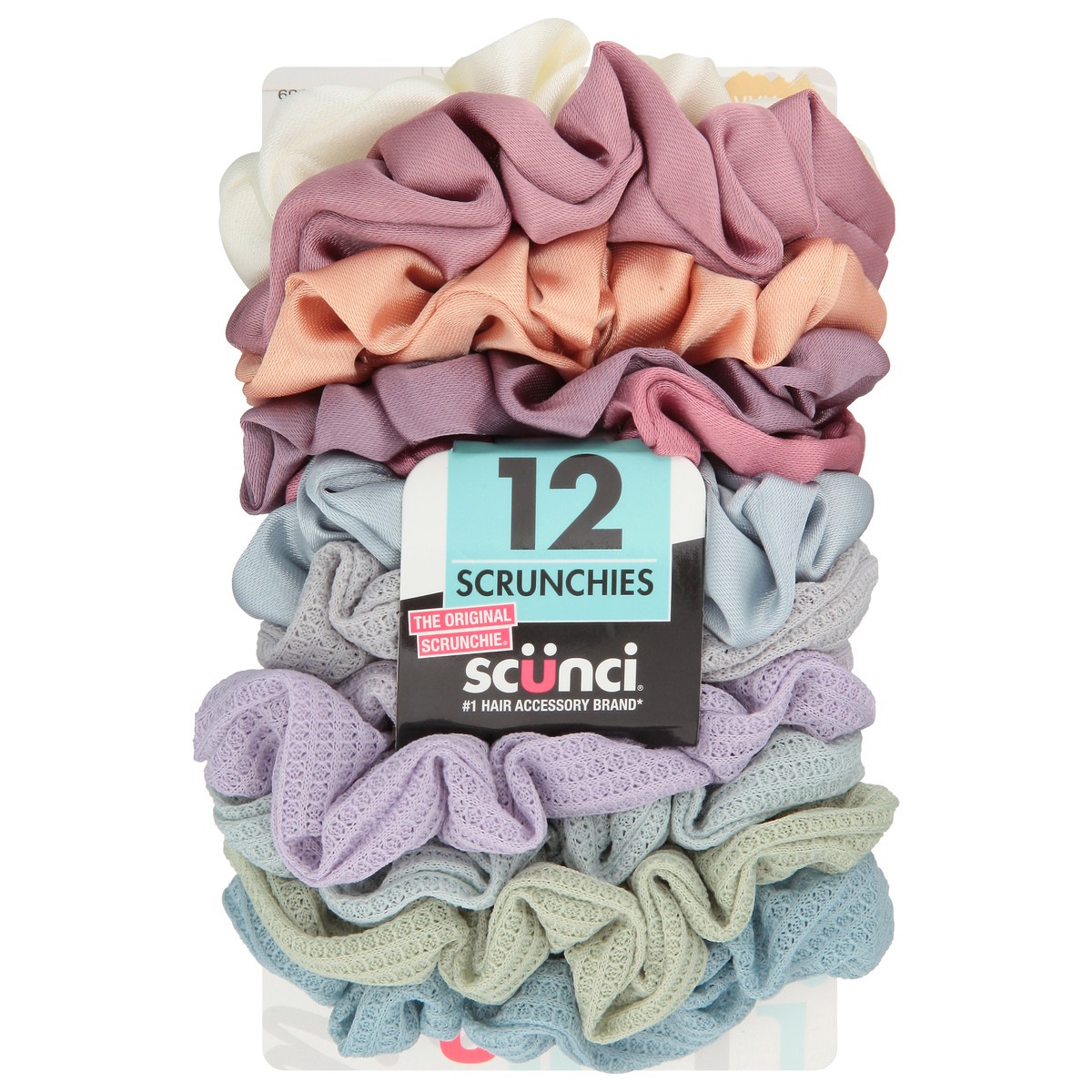slide 1 of 11, scünci Savvy Value Scrunchies 12 ea, 12 ct