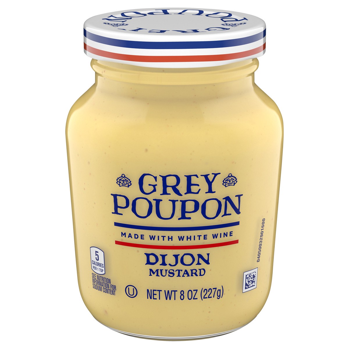 slide 1 of 5, Grey Poupon Dijon Mustard, 8 oz. Jar, 8 oz