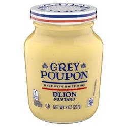 Grey Poupon Dijon Mustard, 8 oz. Jar