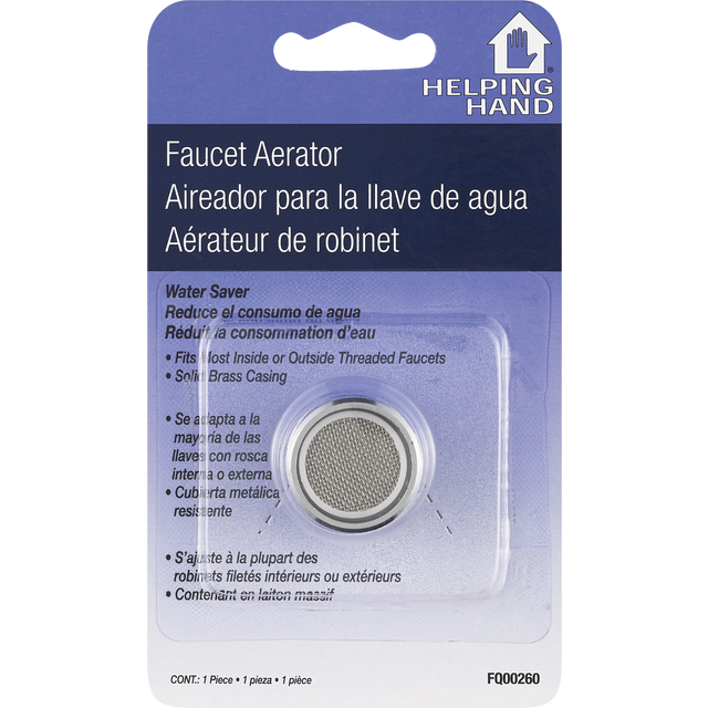 slide 1 of 1, Helping Hand Faucet Aerator Water Saver, 1 ct