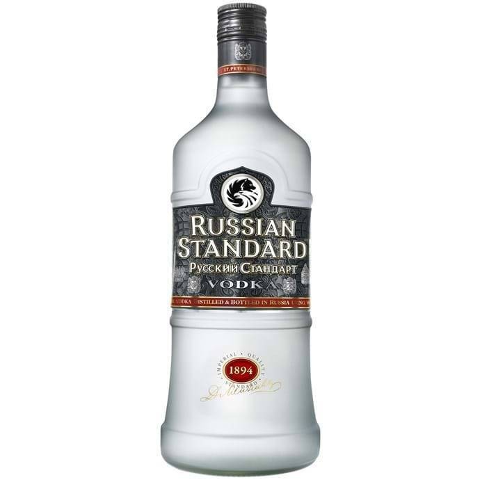 slide 1 of 1, Russian Standard Original Vodka Bottle, 1.75 liter