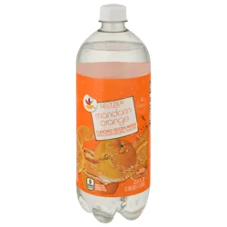 Giant Mandarin Orange Seltzer Water