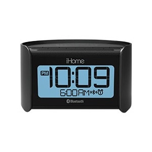 slide 1 of 1, Ihome Ibt230Bbxc Fm Alarm Clock Radio With Speakerphone And Usb Charging , Black, 1 ct