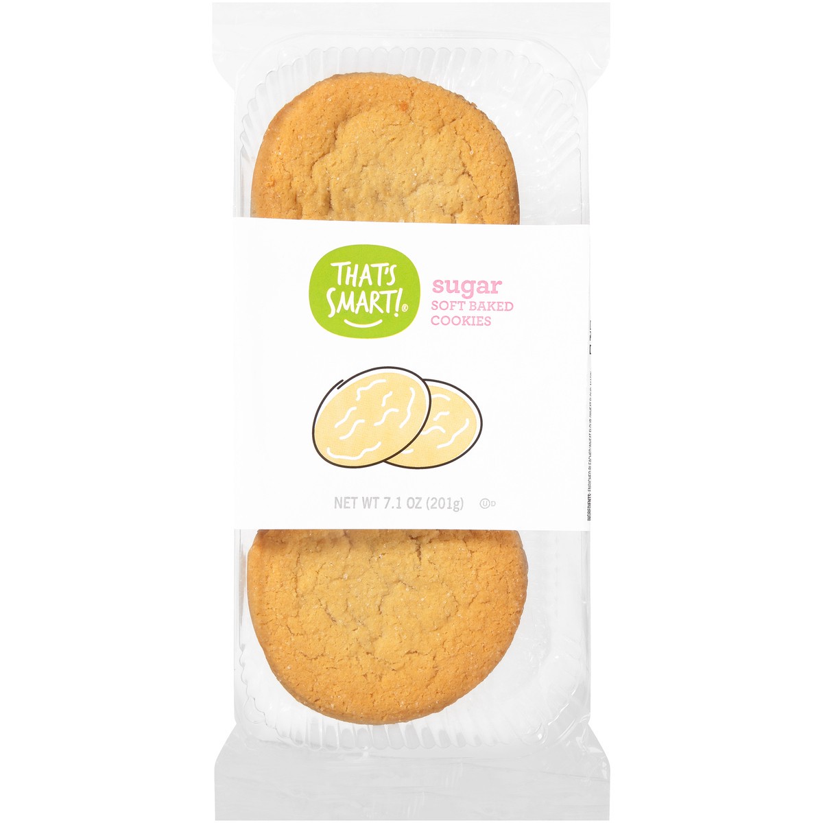 slide 1 of 11, That's Smart! Sugar Soft Baked Cookies, 7.1 oz