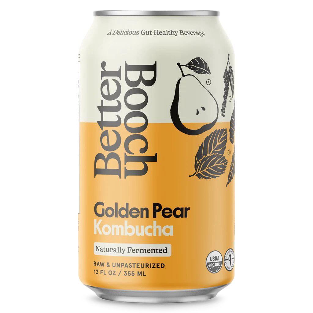 slide 1 of 1, Better Booch Golden Pear, 12 oz
