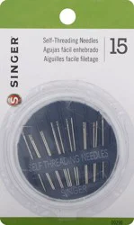 Singer Self Threading Needles 15 ea