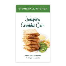 Stonewall Kitchen Jalapeno Cheddar Corn Crackers