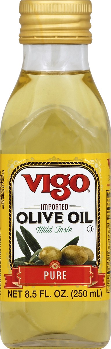 slide 2 of 2, Vigo 100% Pure Olive Oil, 8.5 fl oz