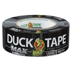 slide 17 of 29, Duck Duct Tape MAX Strength Tape, Black 1.88" x 35 yds, 1 ct
