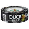 slide 3 of 29, Duck Duct Tape MAX Strength Tape, Black 1.88" x 35 yds, 1 ct