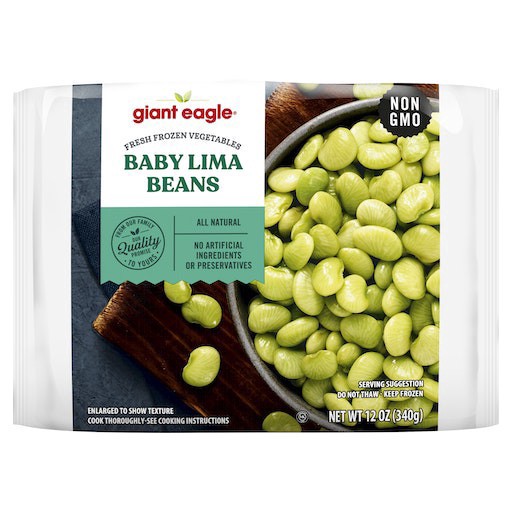 slide 1 of 1, Giant Eagle Baby Lima Beans, 12 oz