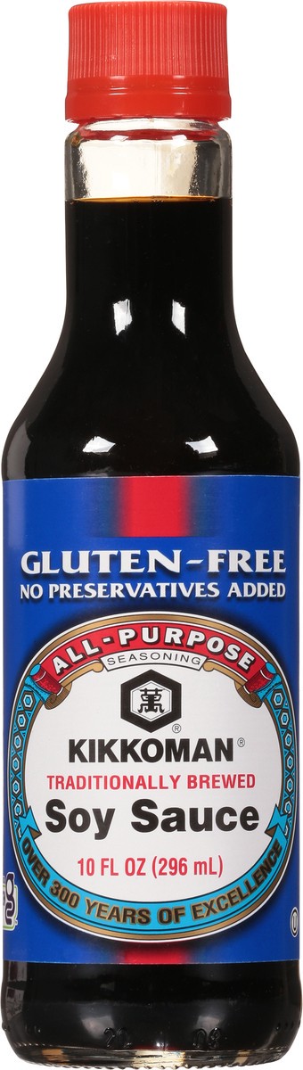 slide 5 of 7, Kikkoman Gluten-Free Soy Sauce, 10 fl oz