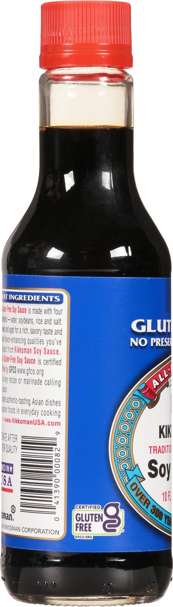 slide 3 of 7, Kikkoman Gluten-Free Soy Sauce, 10 fl oz