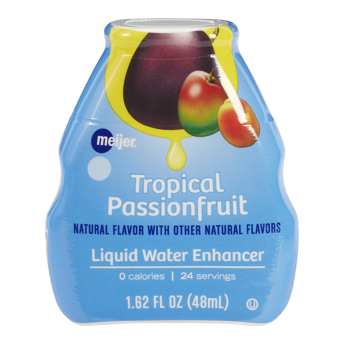 slide 1 of 1, Meijer Tropical Passionfruit Liquid Water Enhancer, 1.62 oz