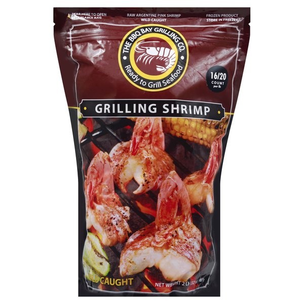 slide 1 of 1, BBQ Bay Grilling Co. Bbq Bay 16/20 Raw Shrimp, 2 lb