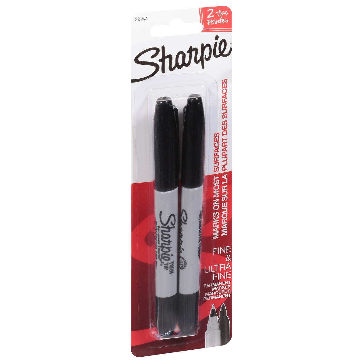 slide 2 of 9, Sharpie Fine & Ultra Fine Twin Tip Permanent Marker 2 ea, 2 ct