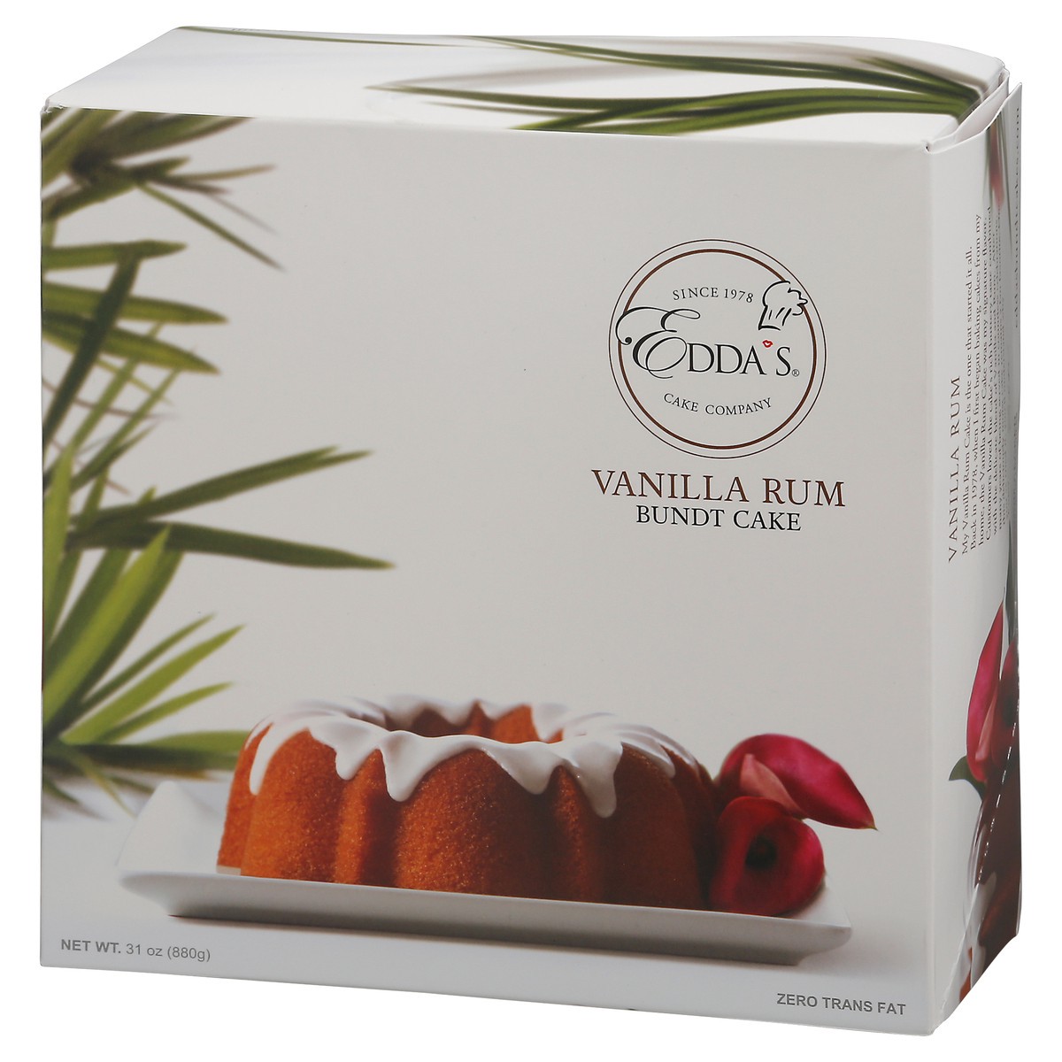 slide 8 of 10, Edda's Vanilla Rum Bundt Cake 31 oz, 31 oz