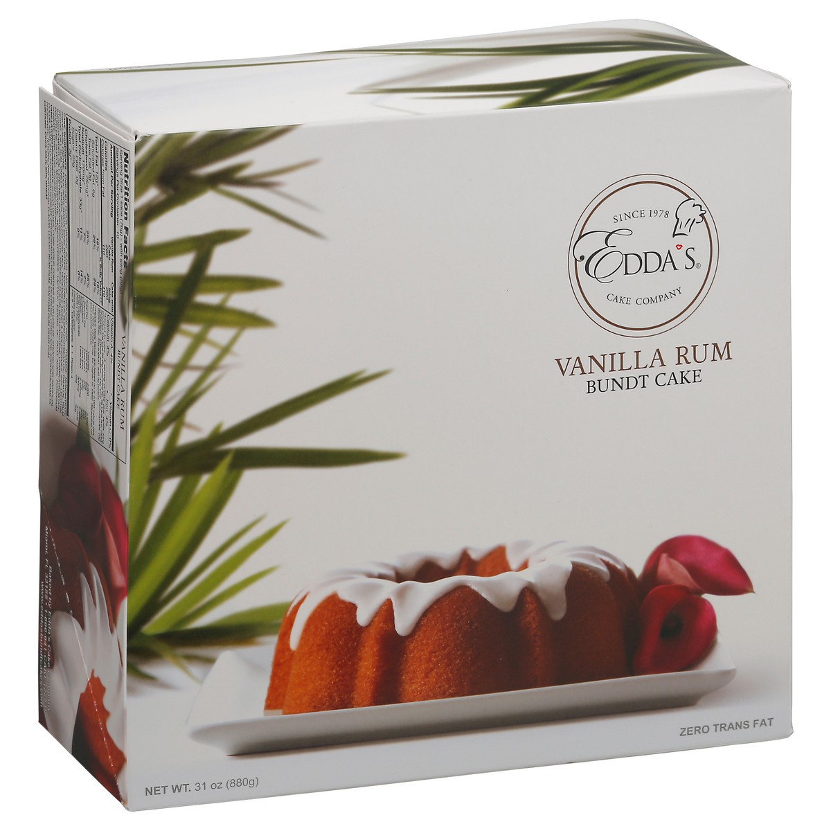 slide 2 of 10, Edda's Vanilla Rum Bundt Cake 31 oz, 31 oz