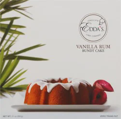 Edda's Vanilla Rum Bundt Cake 31 oz