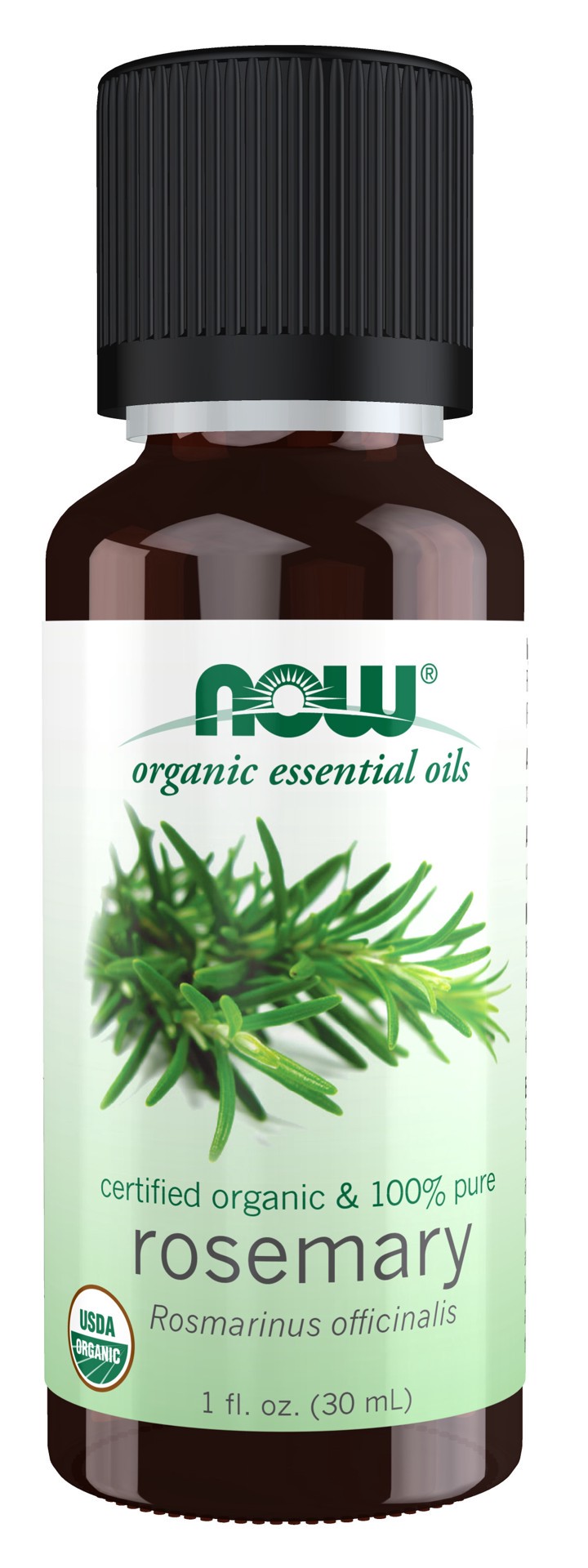 slide 1 of 4, NOW Rosemary Oil, Organic - 1 fl. oz., 1 fl oz