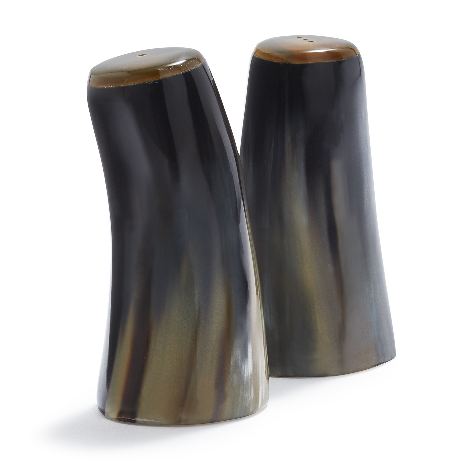 slide 1 of 1, Sur La Table Horn Salt & Pepper Shakers, 1 ct