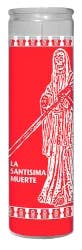 St. Jude Santisima Muerte Red Wax
