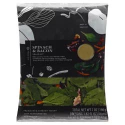 Publix Premium Spinach & Bacon Salad Kit