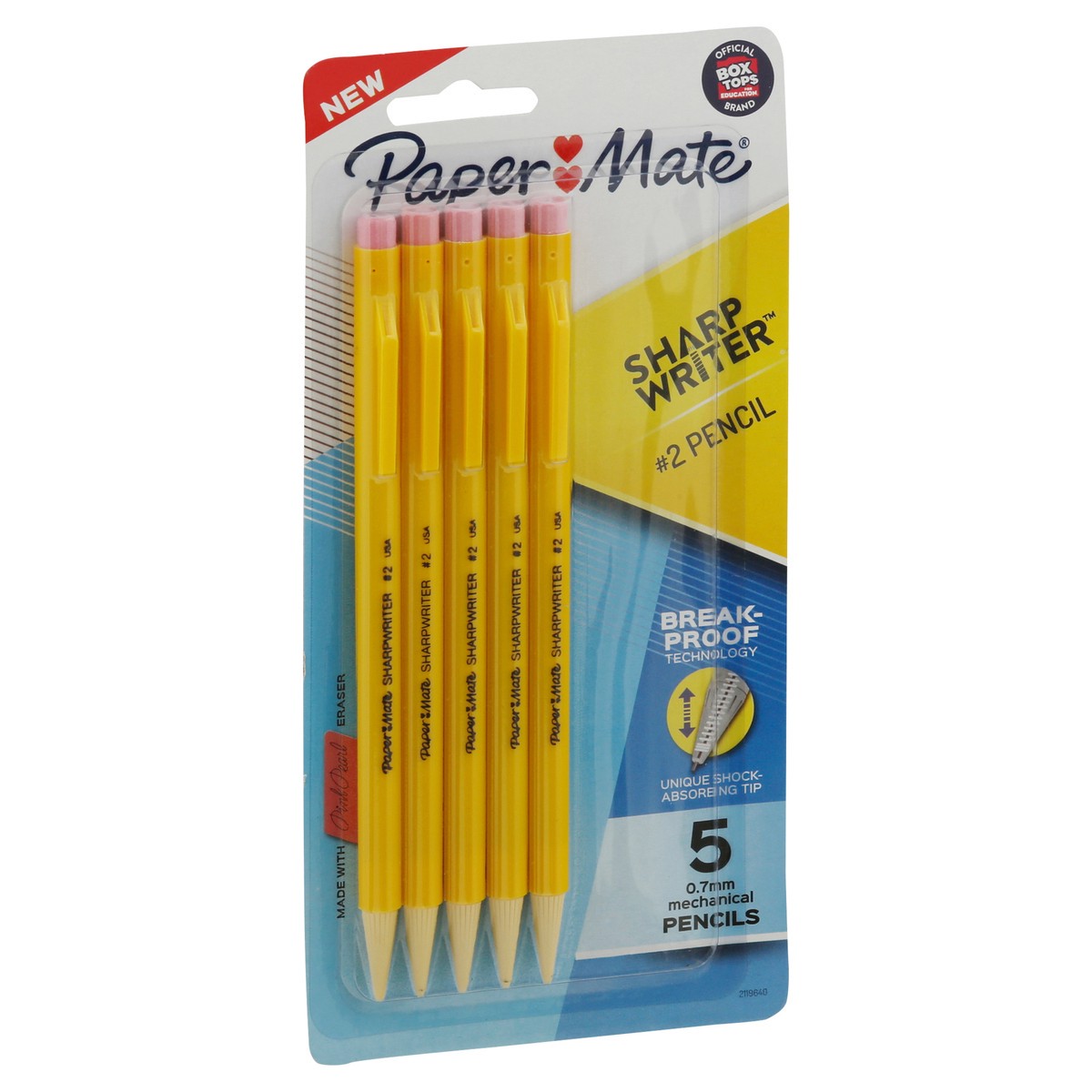 slide 2 of 9, Paper Mate SharpWriter No.2 Mechanical Pencils 5 ea, 5 ct