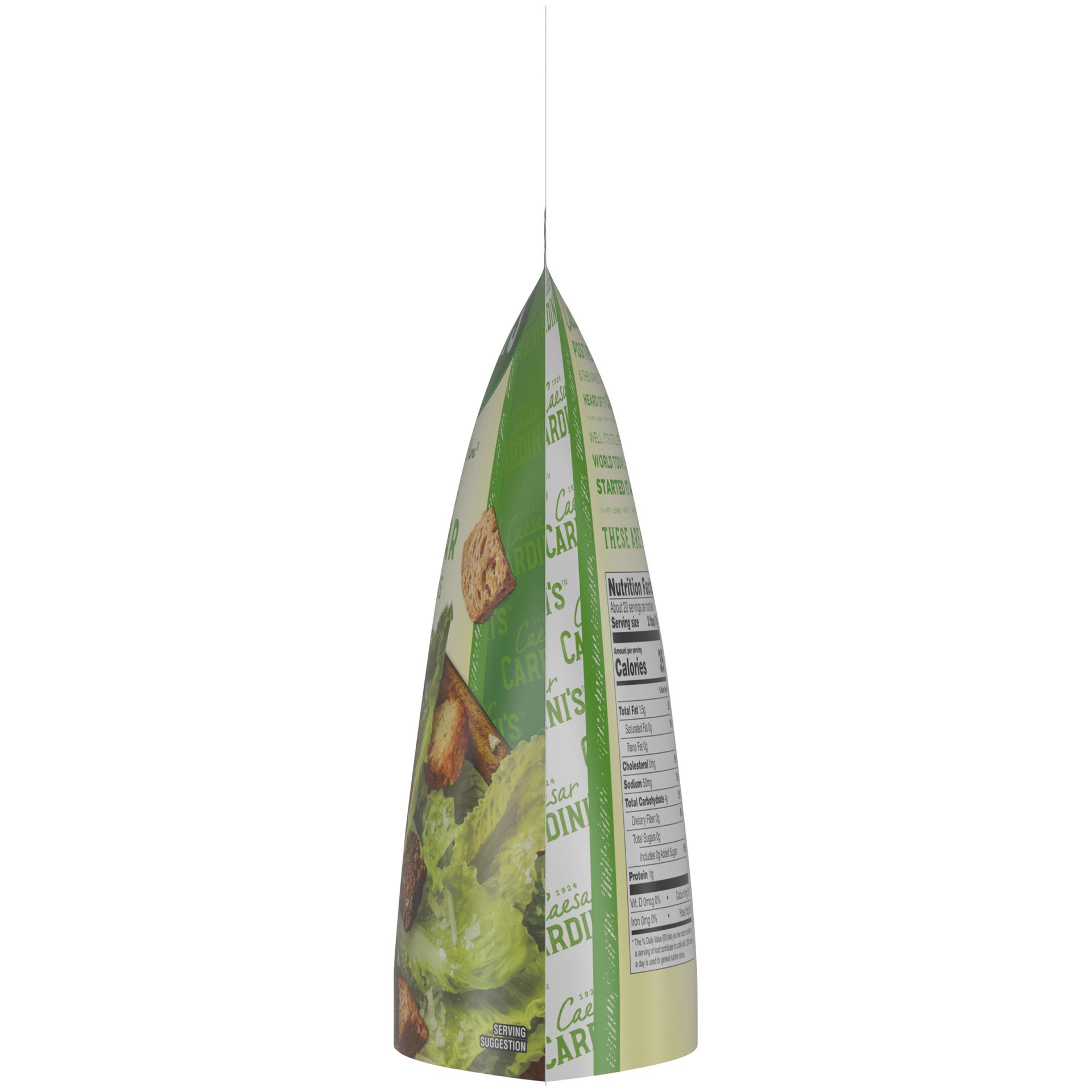 slide 8 of 8, Cardini's Croutons Caesar, 5 oz