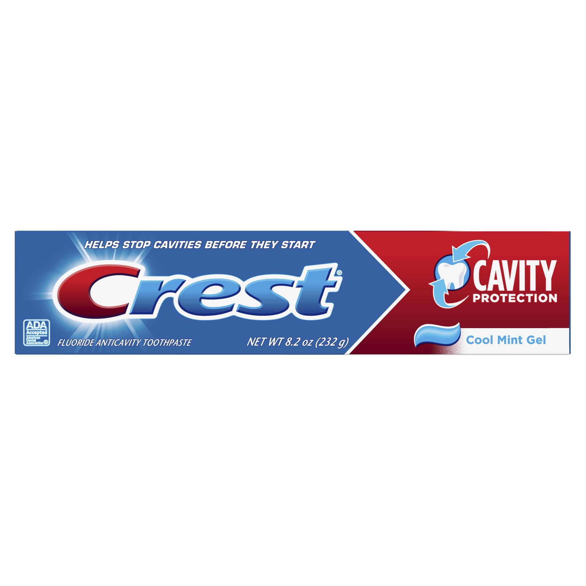 slide 1 of 4, Crest Cavity Protection Liquid Gel Toothpaste - Cool Mint, 8.2 oz