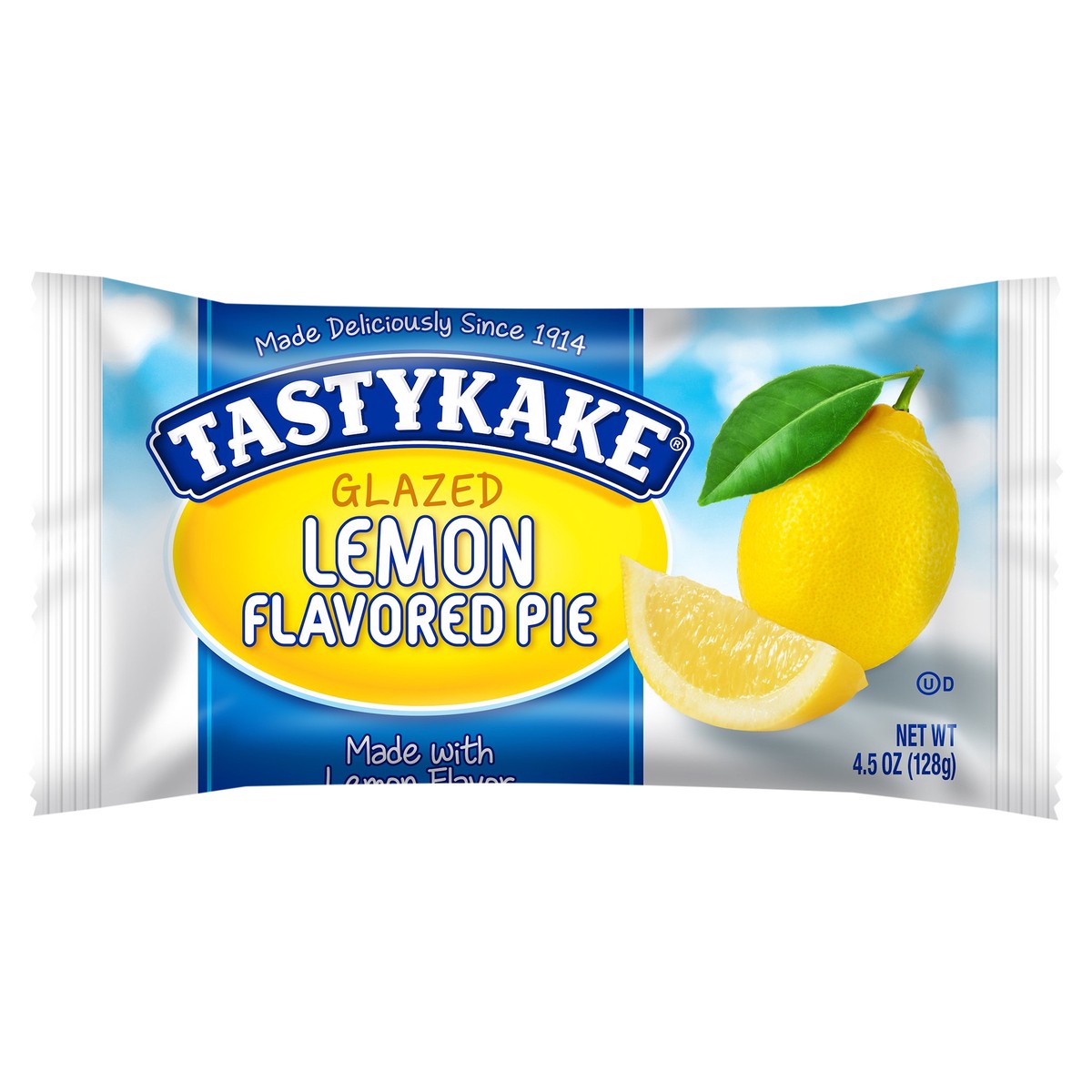 slide 1 of 1, Tastykake® Glazed Lemon Flavored Pie 4.5 oz. Wrapper, 4.5 oz