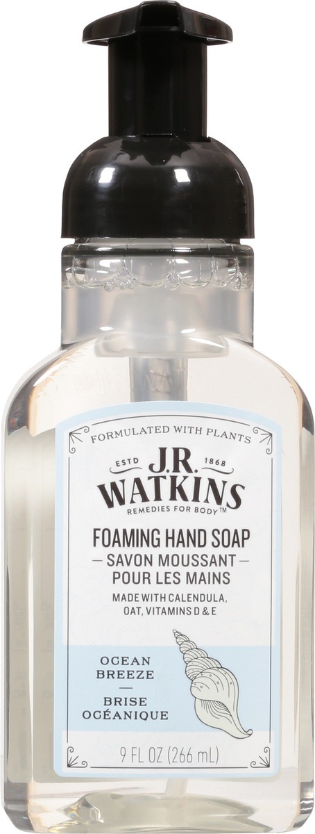 slide 7 of 9, J.R. Watkins Hand Soap, Foaming, 9 Fl Oz, Ocean Breeze, 9 fl oz