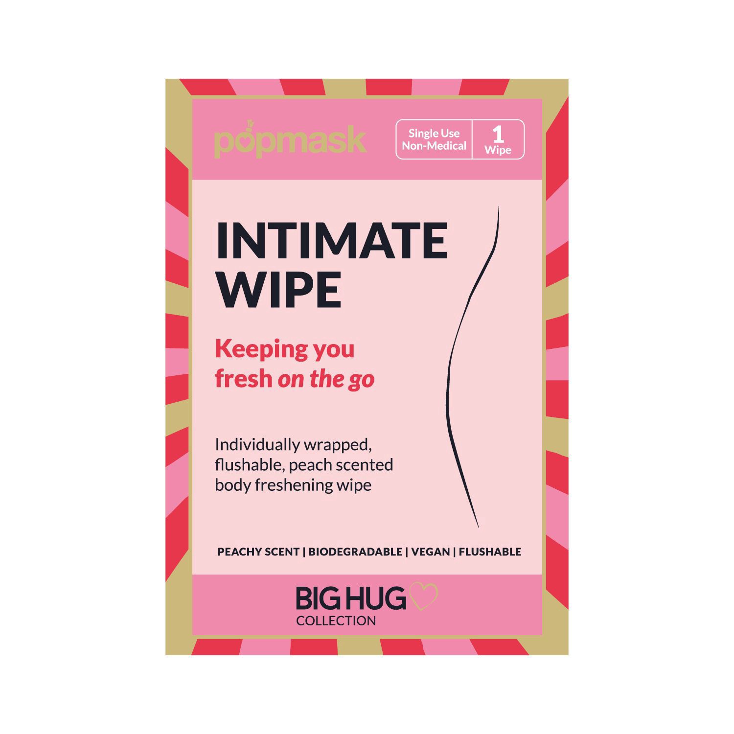 slide 1 of 1, Popmask Big Hug PMS Care Pouch 1 Each, 1 ct