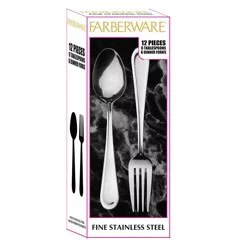 Farberware Fine Stainless Steel Duo Flatware Set - Centurion